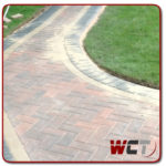 Deeside Low Cost Brick Paved Pathways