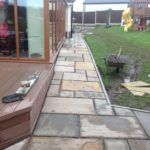 Deeside Professional Indian Stone Paved Pathways