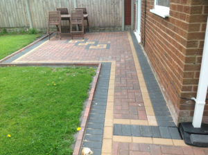 Deeside Local Block Paved Patios