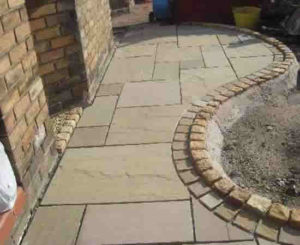Professional York Stone Paved Pathways in Northwich