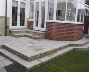Professional York Stone Paved Patios in Northwich